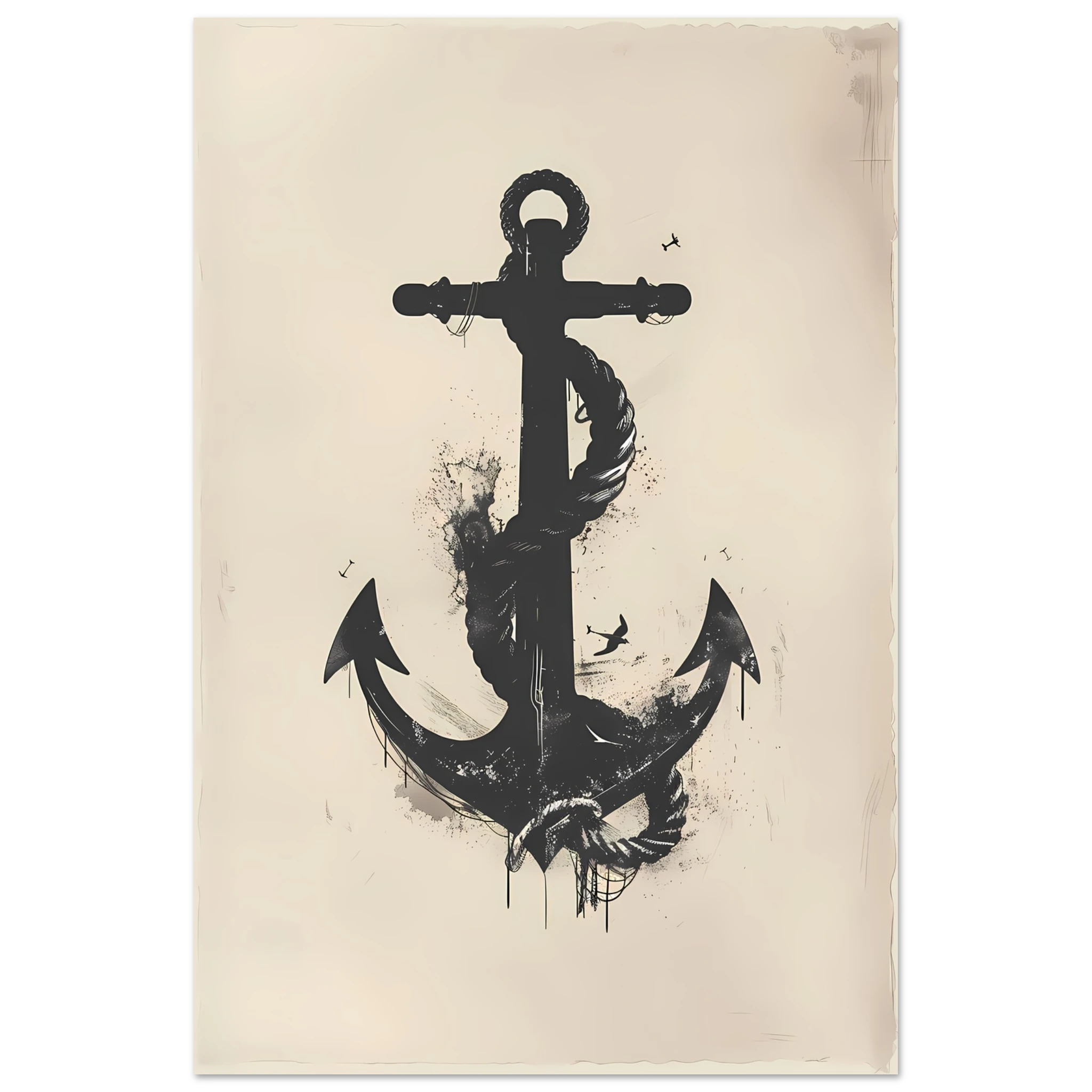 “Minimalist nautical line art wall print featuring elegant continuous sailboat lines on a neutral background — modern coastal wall décor for UK homes.”