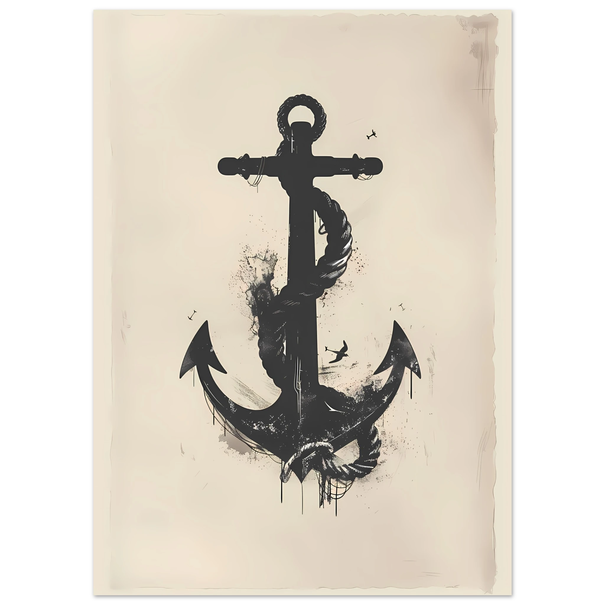 “Minimalist nautical line art wall print featuring elegant continuous sailboat lines on a neutral background — modern coastal wall décor for UK homes.”