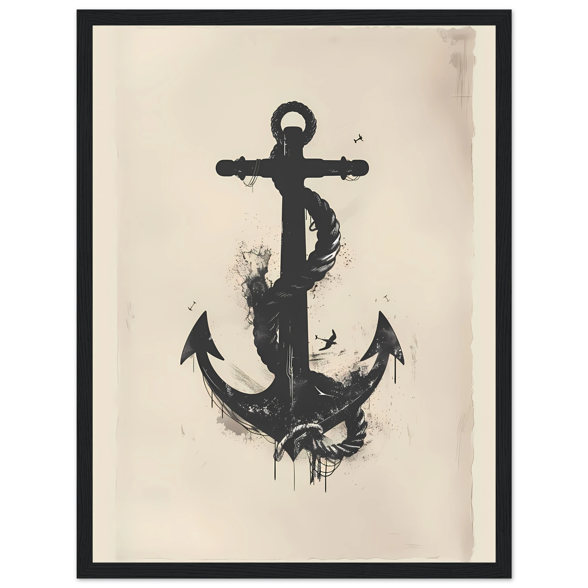 “Minimalist nautical line art wall print featuring elegant continuous sailboat lines on a neutral background — modern coastal wall décor for UK homes.”